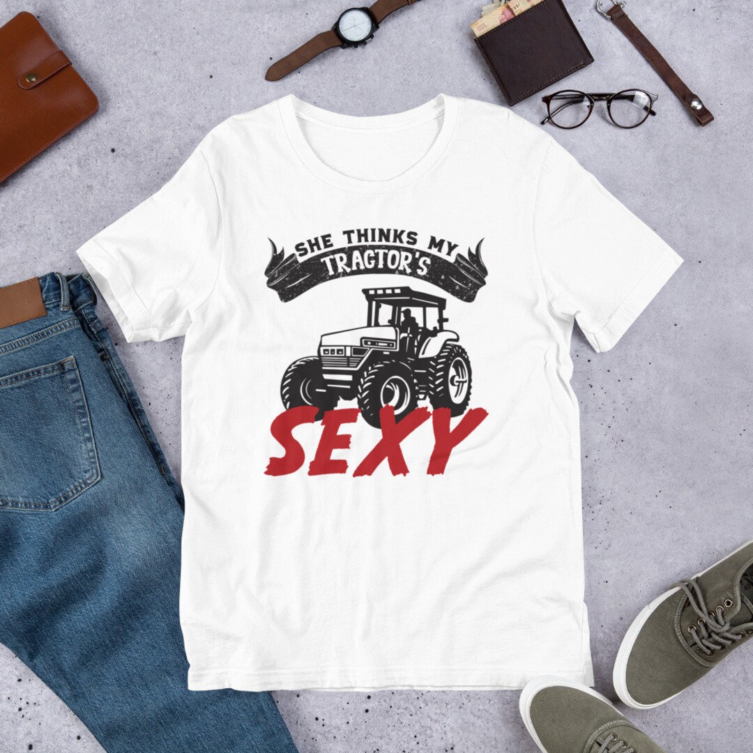 Farmer Outfit Farming Apparel Farm Clothing She Thinks My - Etsy