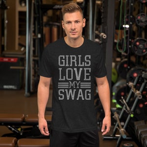  Boys Love My Swag Shirt Boys Heart Swag Funny Hip Hop Gifts T- Shirt : Clothing, Shoes & Jewelry