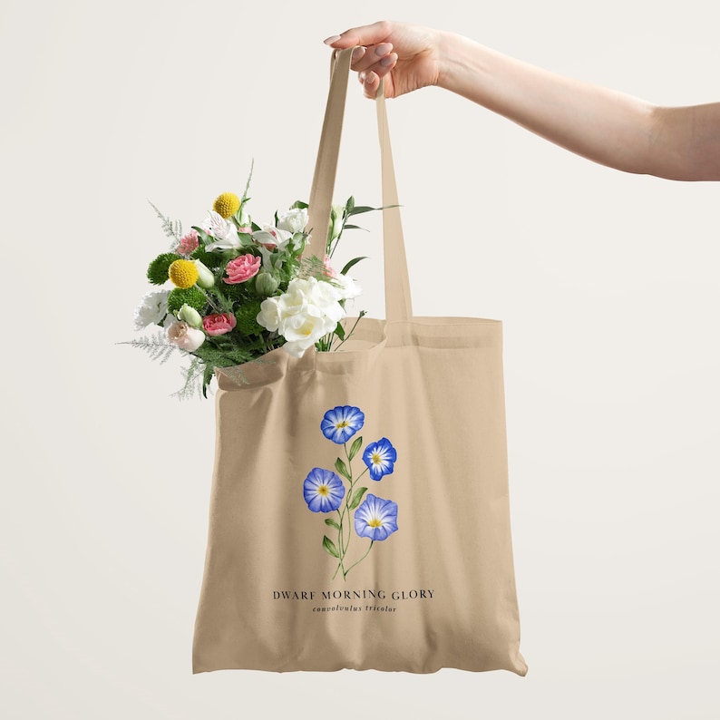 Tote Bag Organic Cotton White Mr Squiggle Moonbeams - Branded Ideas main image 0