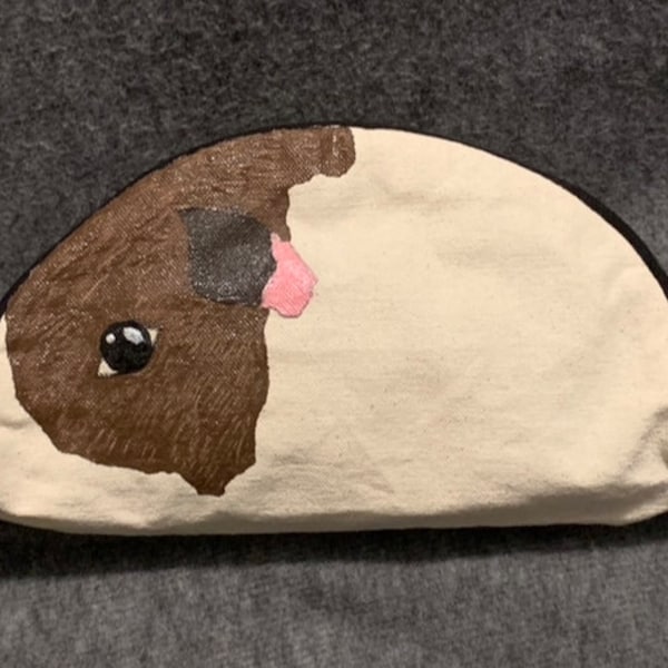 Guinea Pig Canvas Bag - Tri-color