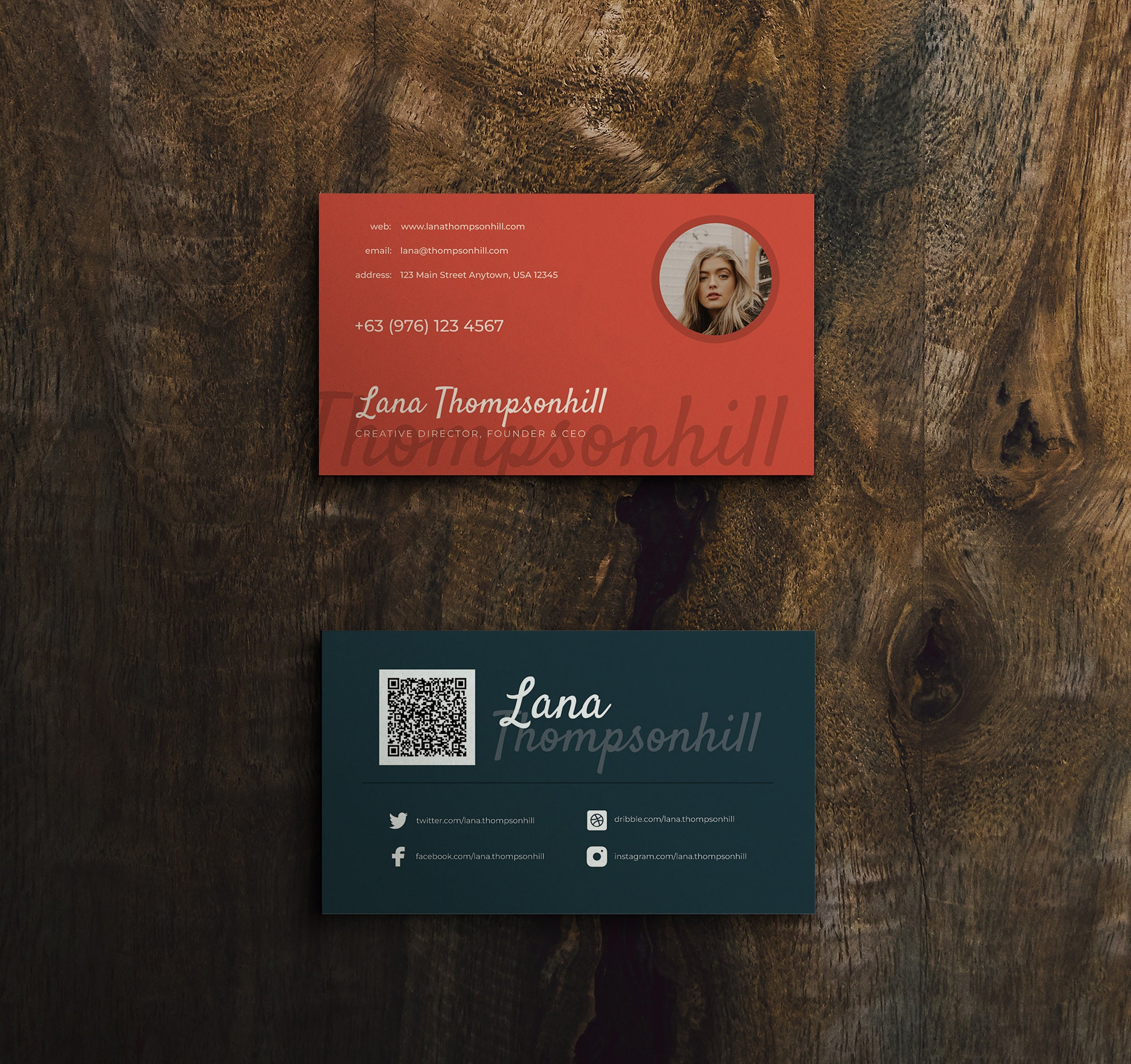 Printable &amp; Customizable Business Card Template Elegant Business Card ...