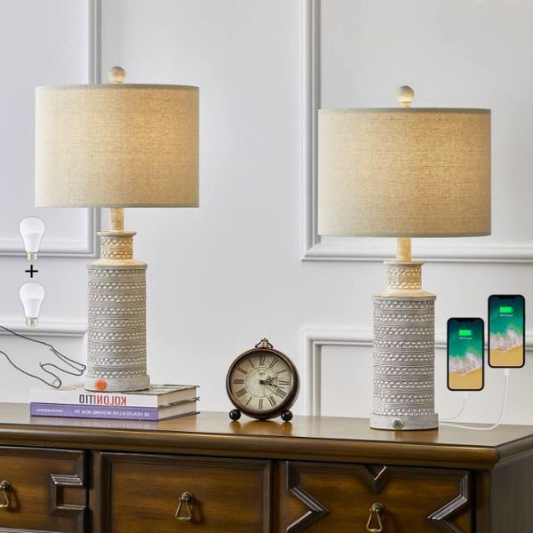 Farmhouse Lamps Etsy