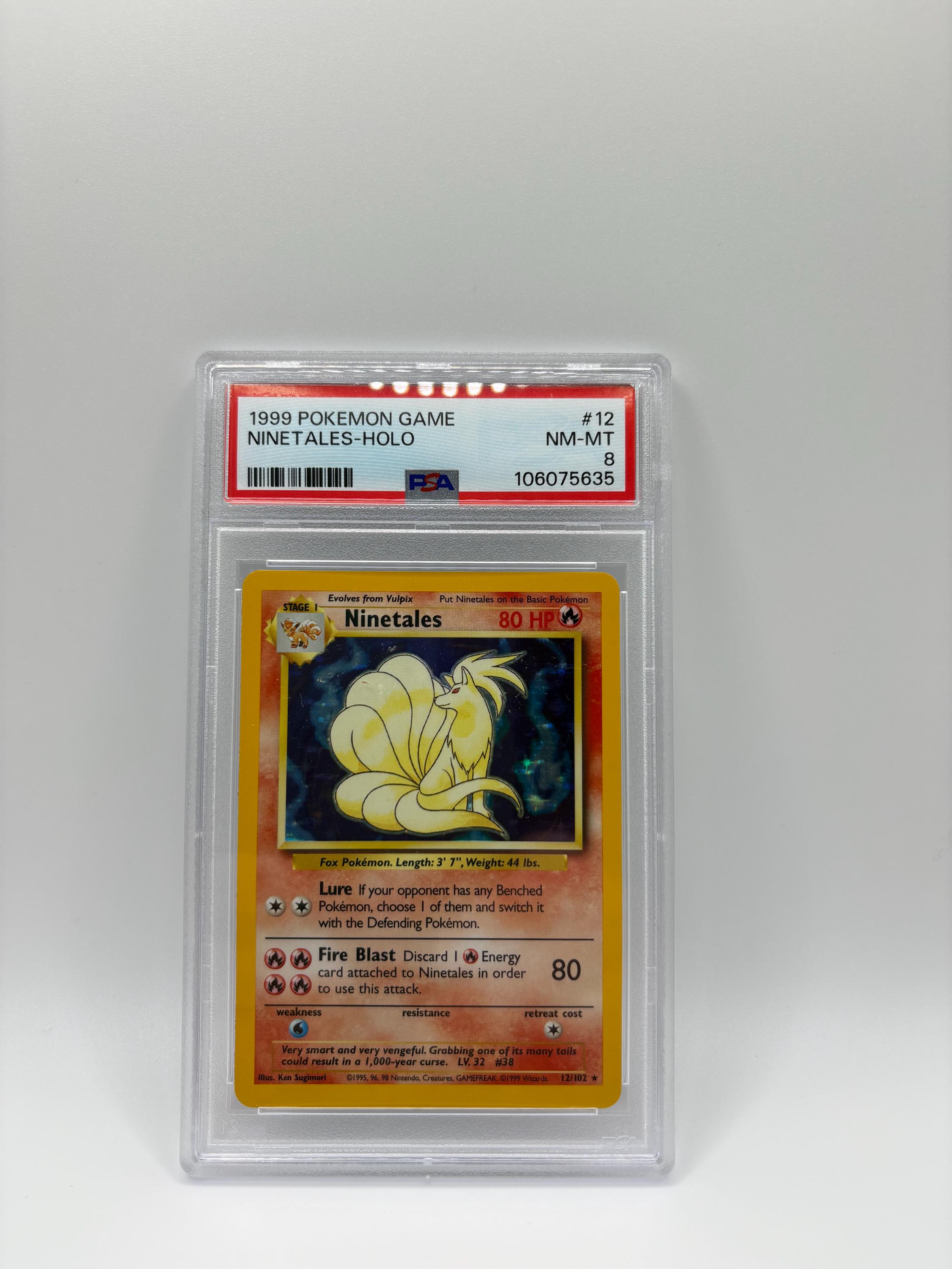 ninetales pokemon card value 12/102 Pokemon - Ninetales (12) - Base Set main image 1