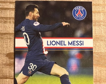 Lionel Messi 2022-23 Stats Soccer Card