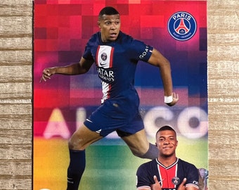 Kylian Mbappe 2022-23 Stats Soccer Card