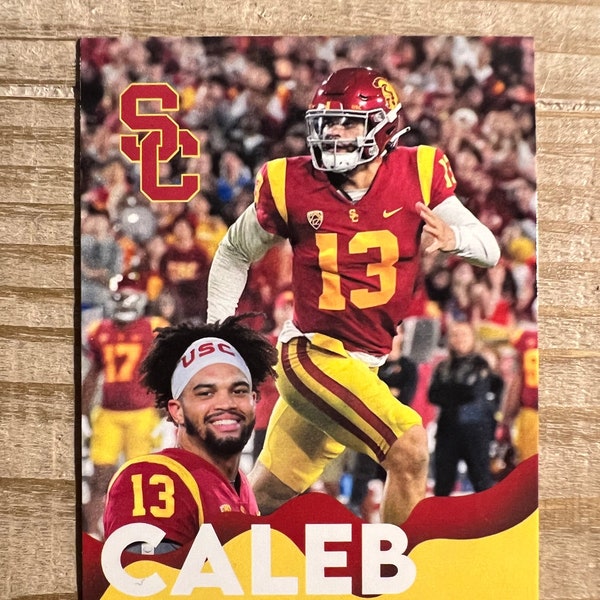 Caleb Williams USC Trojans College Rookie Card Mint Condition