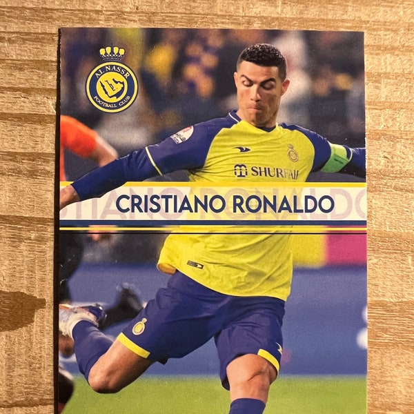 Cristiano Ronaldo 2022-23 Stats Soccer Card