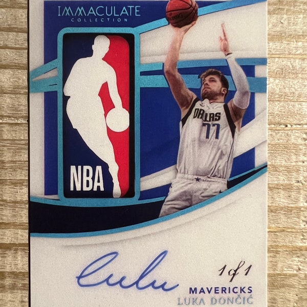 Luka Doncic 2018 RP Autograph Facsimile Rookie Card Dallas Mavericks Mint Condition