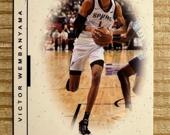 Victor Wembanyama 2023 New Rookie F/X Prospector’s Edge San Antonio Spurs  Card