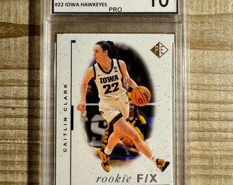 Caitlin Clark University of Iowa Hawkeyes Prospector’s Edge F/X Rookie Card Graded GEM Mint 10