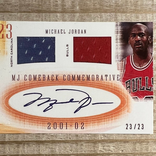 how much is a michael jordan north carolina card worth
