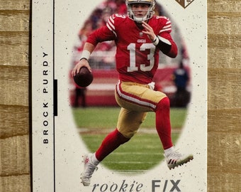 Brock Purdy 2022 Rookie Prospector’s Edge F/X San Francisco 49ers Rookie Card