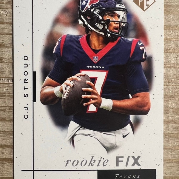 CJ Stroud 2023 Rookie Prospector’s Edge F/X Houston Texans Rookie Card