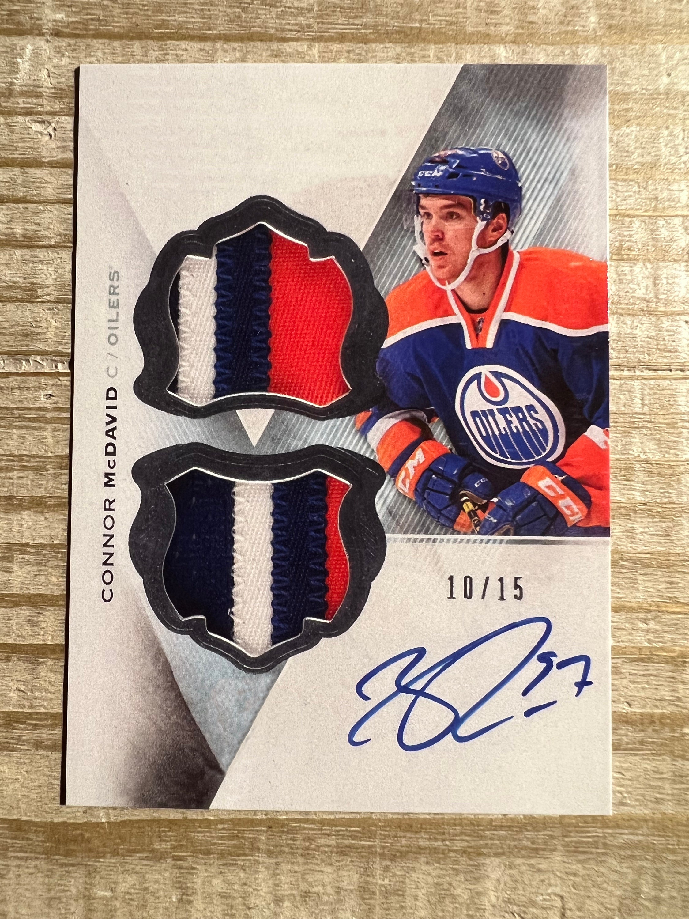 Connor McDavid Autographed Memorabilia