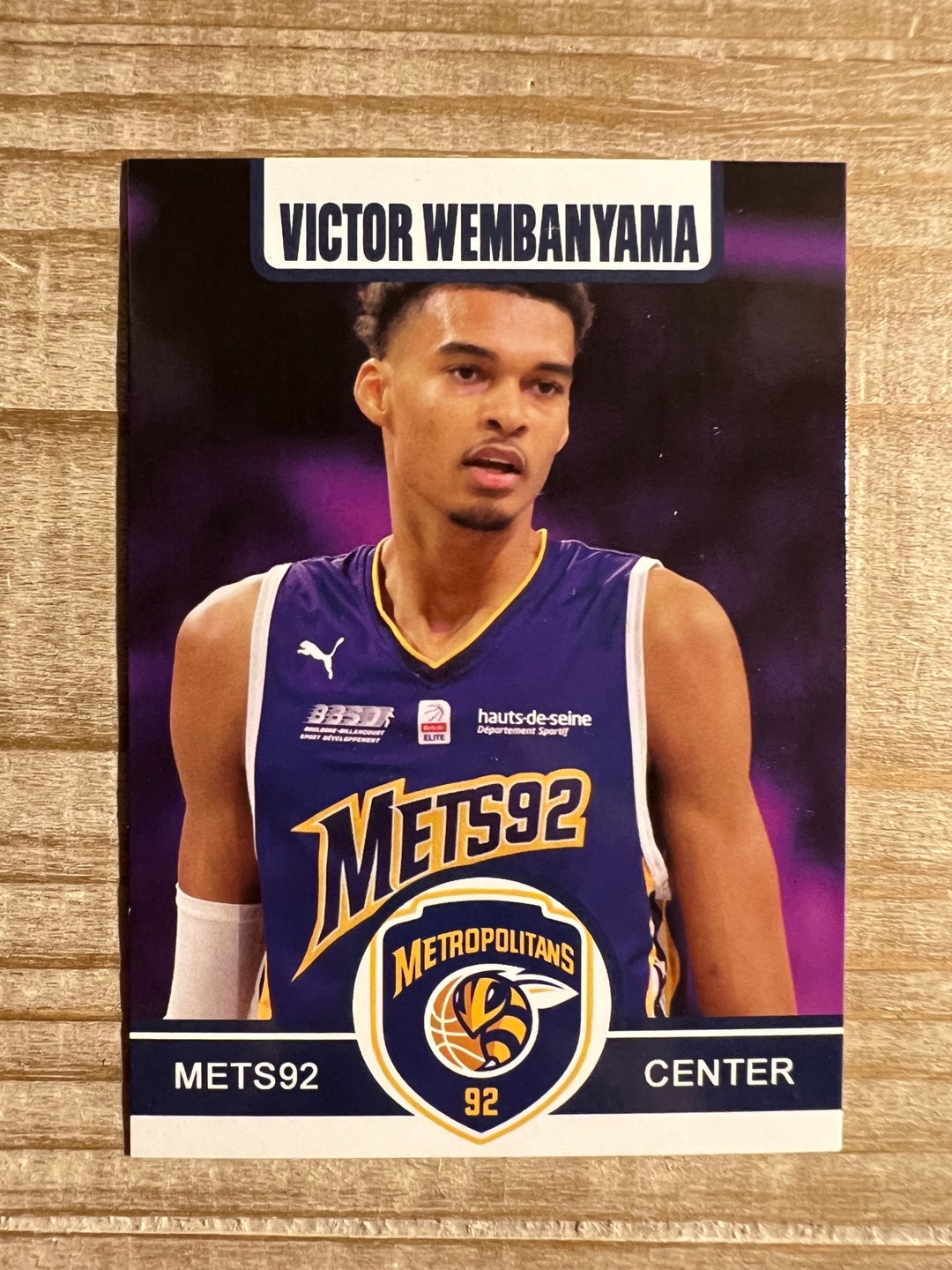 Victor Wembanyama 2021 Generation Next Metropolitans 92 Rookie Card ...