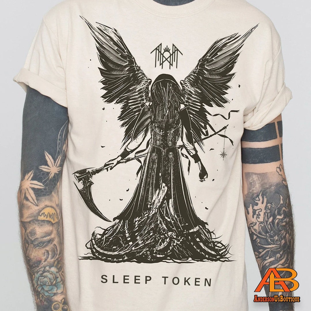 Sleep Token Reaper Angel Shirtsleep Token Reaper Angel - Etsy