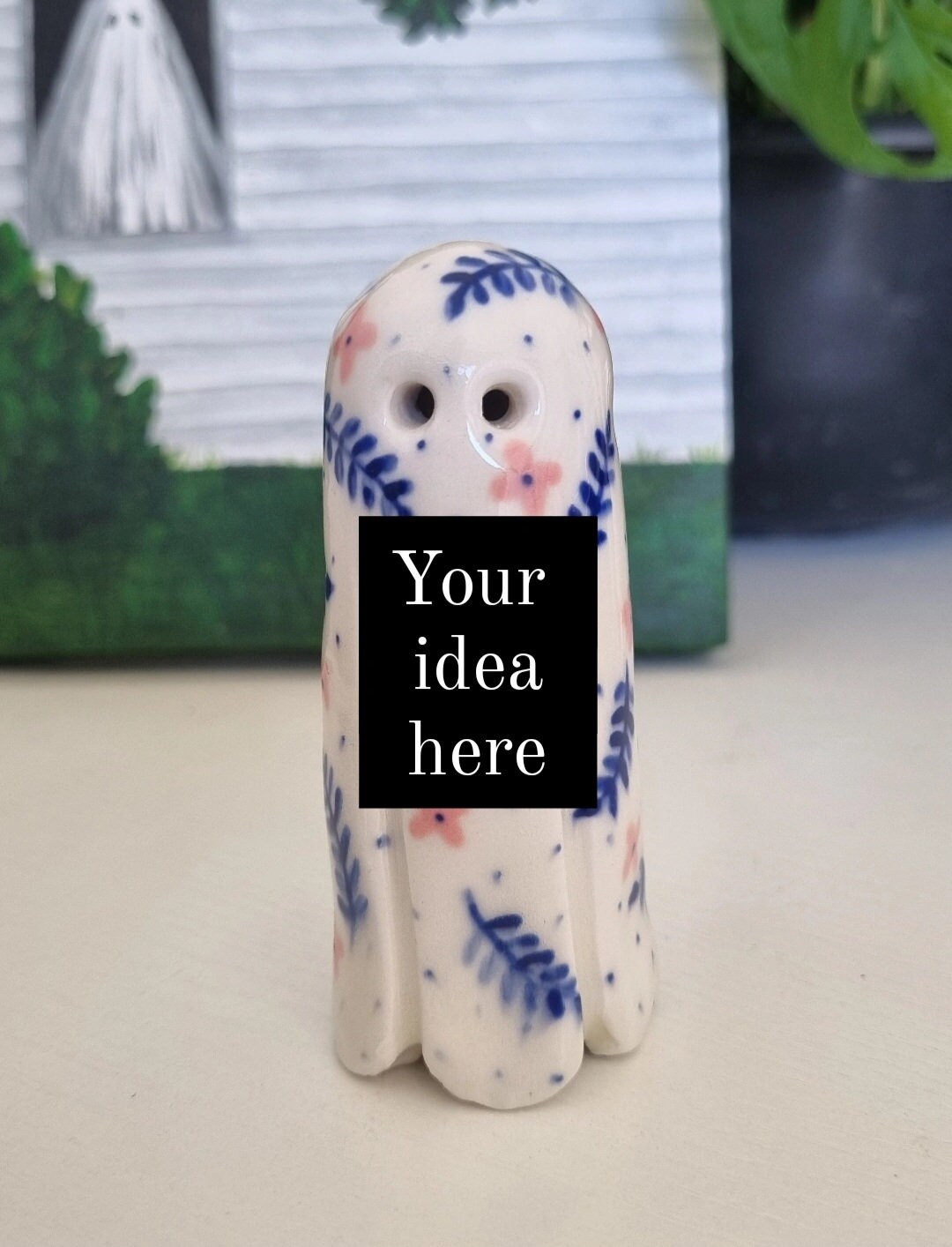 Custom Large Porcelain Boo - Etsy