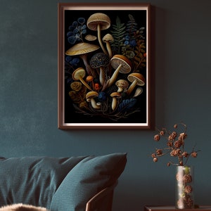 Vintage Mushrooms 4 | Digital Download