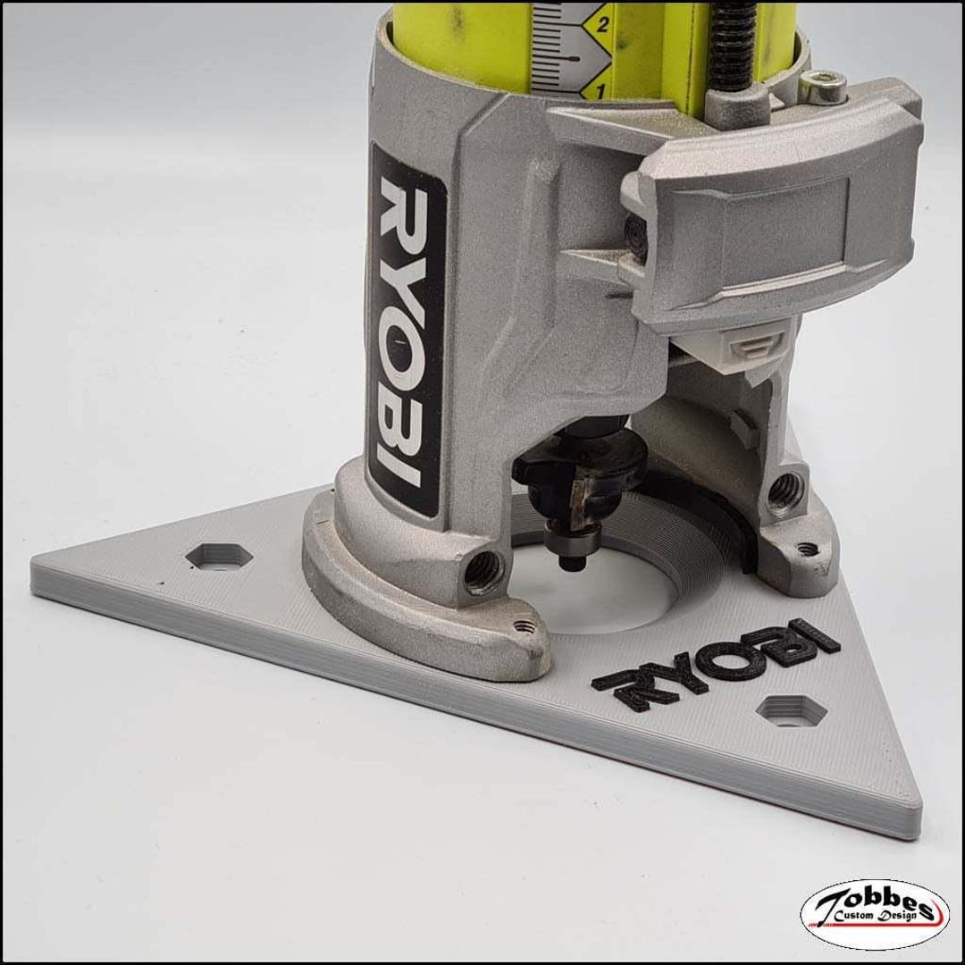 RTR18 Ryobi Router Plate/base - 3 Types for Ryobi ONE+ Route – 3D ...