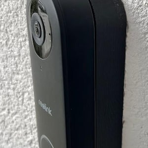 Mount Your Reolink Doorbell Camera with Ease Using This 10-45 Degree Abs Mounting Bracket - 3d Printed, Made from High-Quality ABS+ Filament