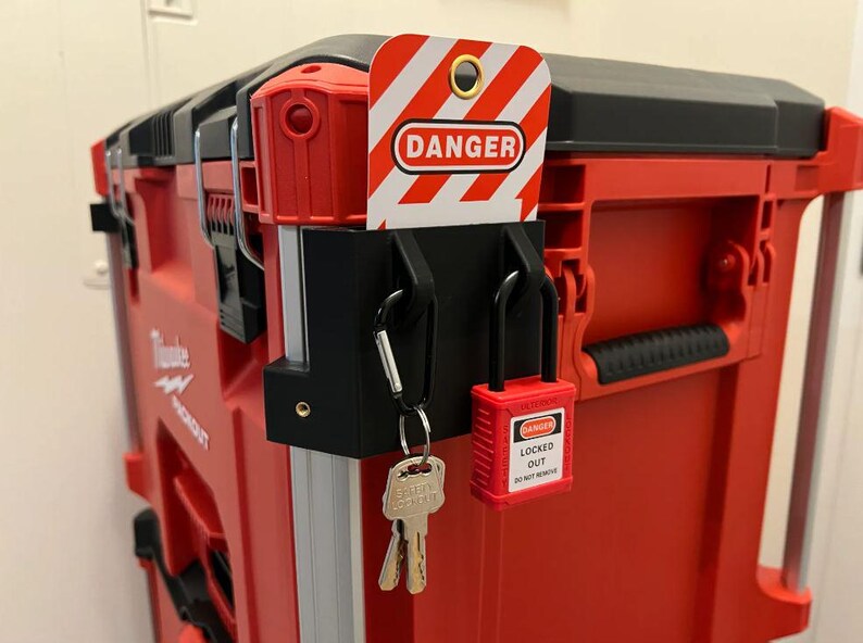 Milwaukee Packout Lockout Tagout Holder – Secure LOTO Storage for ...