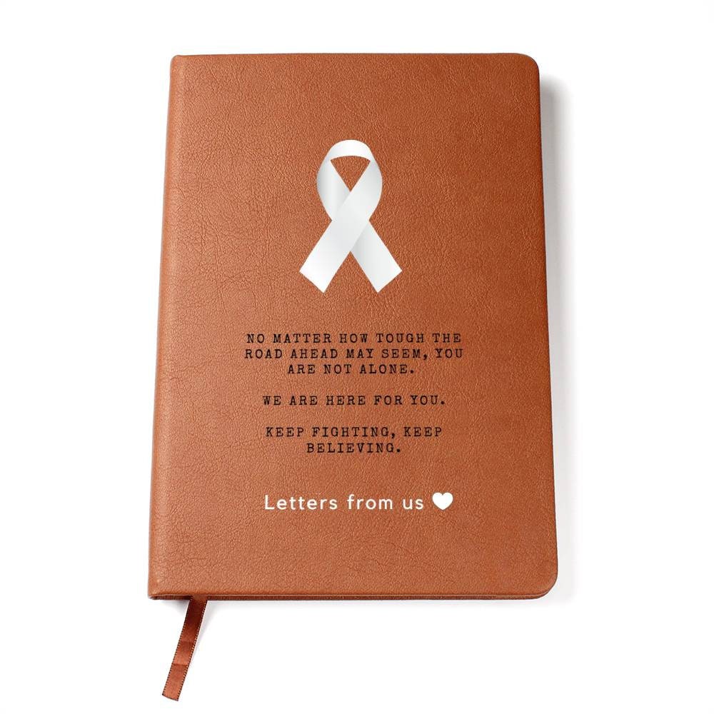 Letters to a Lung Cancer Fighter, Leather Journal, Sentimental Letters ...