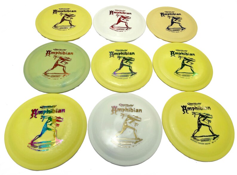 Amphibian Glow Floating Disc Golf Frisbee Golf Disc Glow in Etsy