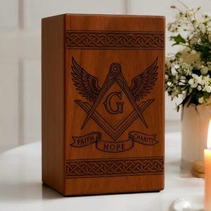 Handmade Wooden Spice Box with Dividers: Vintage Kitchen Organizer