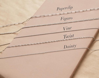 Silver Chain Bracelet,  Paperclip Bracelet , Gift for Her , Gift for Mom , Christmas Gift , TARNISH FREE Bracelet , Dainty Bracelet