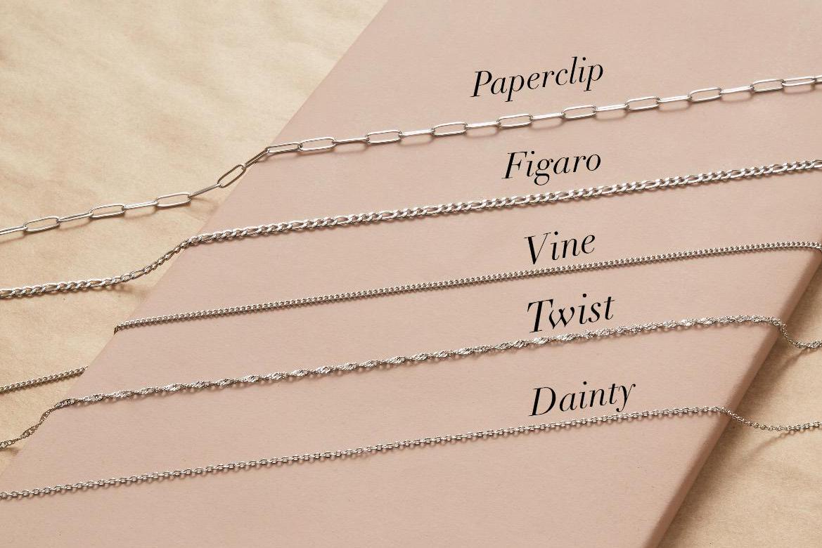 SILVER Stainless Steel Chain Necklace, Personalized Christmas Gift, Silver Paperclip Necklace, Chain UNISEX Silver Necklace, WATERPROOF