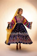 multi color Kuchi dress product logo
