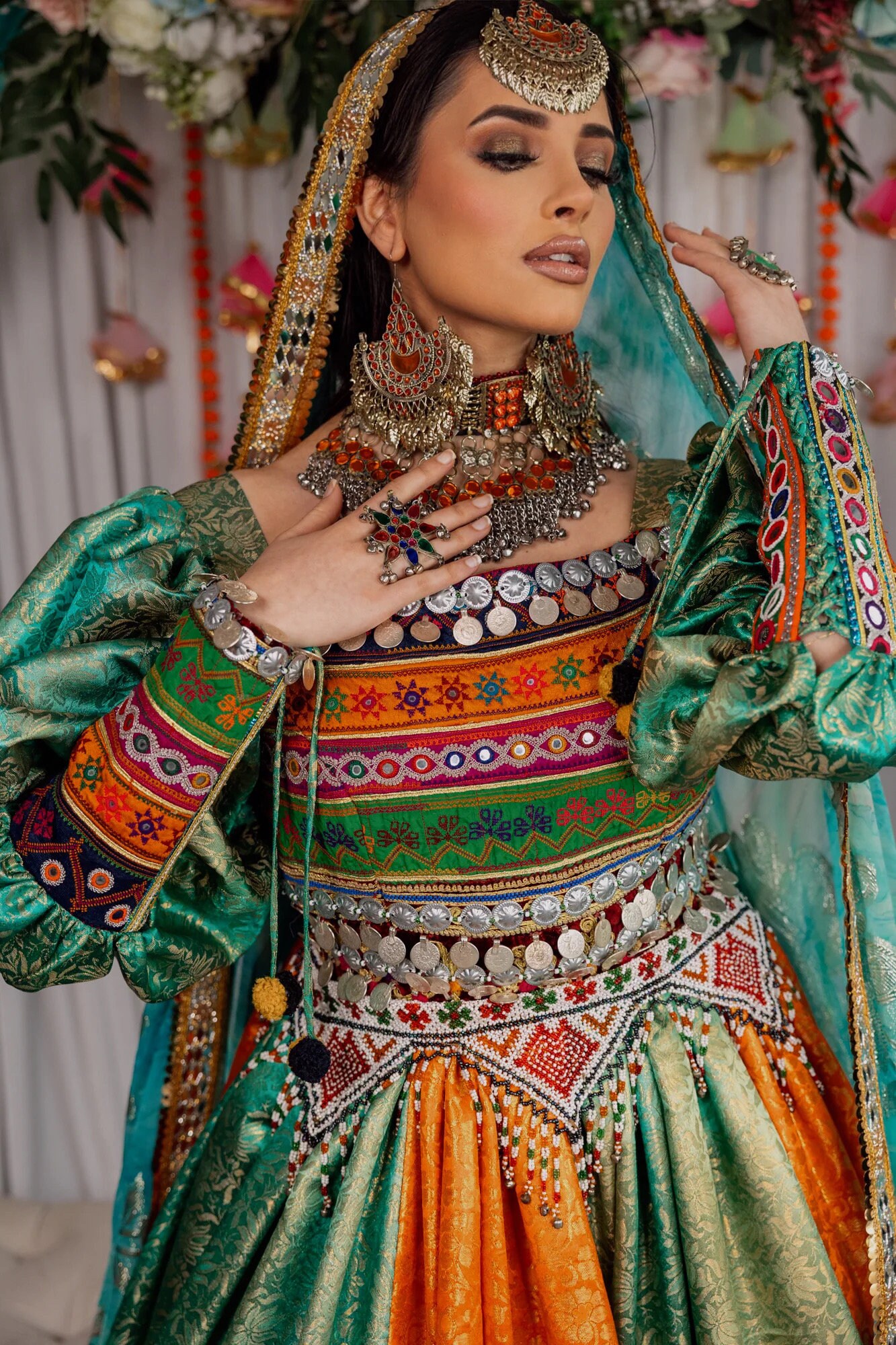Elegance of Tradition: the Afghan Kuchi Bridal Dress" - Etsy Elegance of Tradition: the Afghan Kuchi Bridal Dress" - Etsy