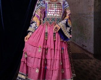 Afghan traditional Wedding gown
