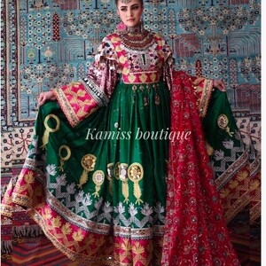 Elegance in Tradition: The Allure of Afghan Wedding Dresses&quot;