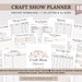 Craft Show Booth Planner Printable, Boho Craft Fair Booth Design ...
