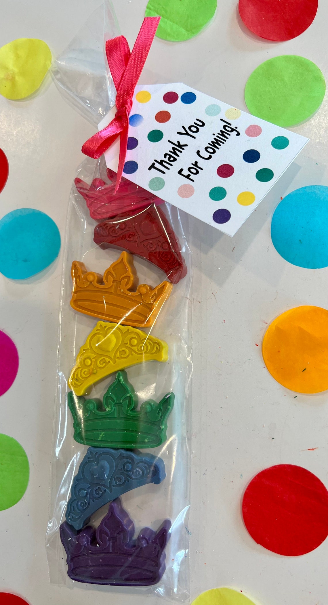 Princess Crayons Princess Crown Crayons Princess Birthday Etsy