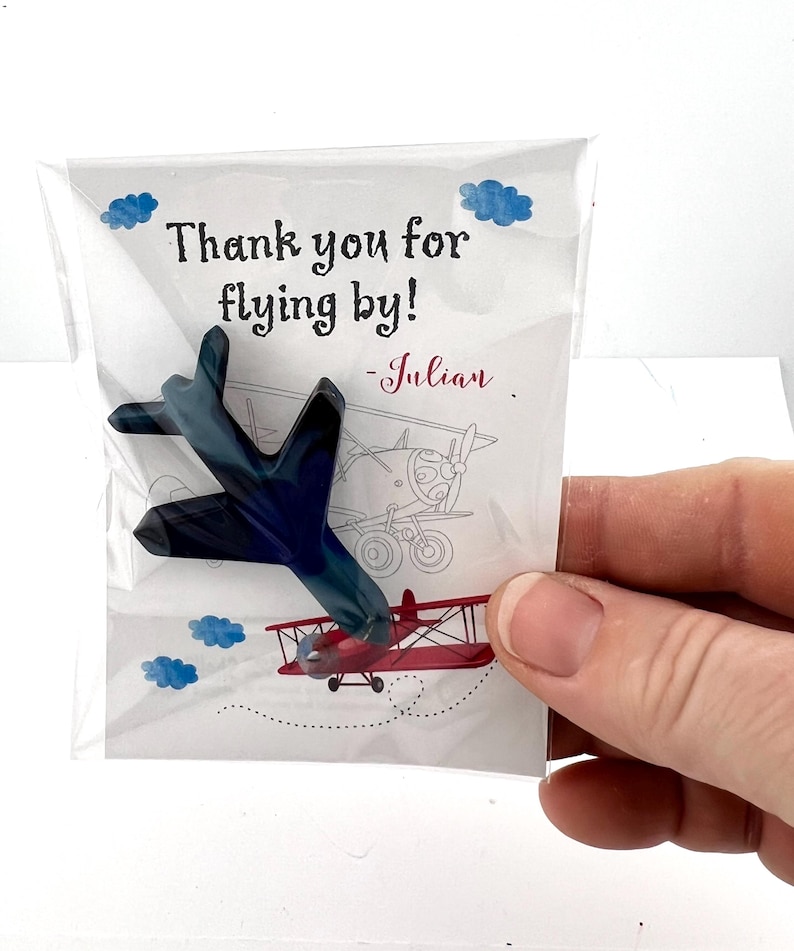 Recuerdos de fiesta de crayones de avión – Regalo de cumpleaños de avión – Recuerdo para colorear con crayones de avión – Crayones de avión para niños – Recuerdos de cumpleaños de piloto imagen 5