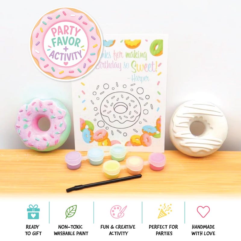 Plasterboard Inset Plaster Painting Donuts - Etsy
