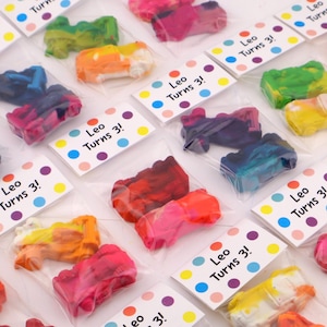 Car Shaped Crayons for Kids – Race Car Birthday Party Favors – Wheels Party Crayons – Gift Bag Crayons – Non-Toxic Party Gift