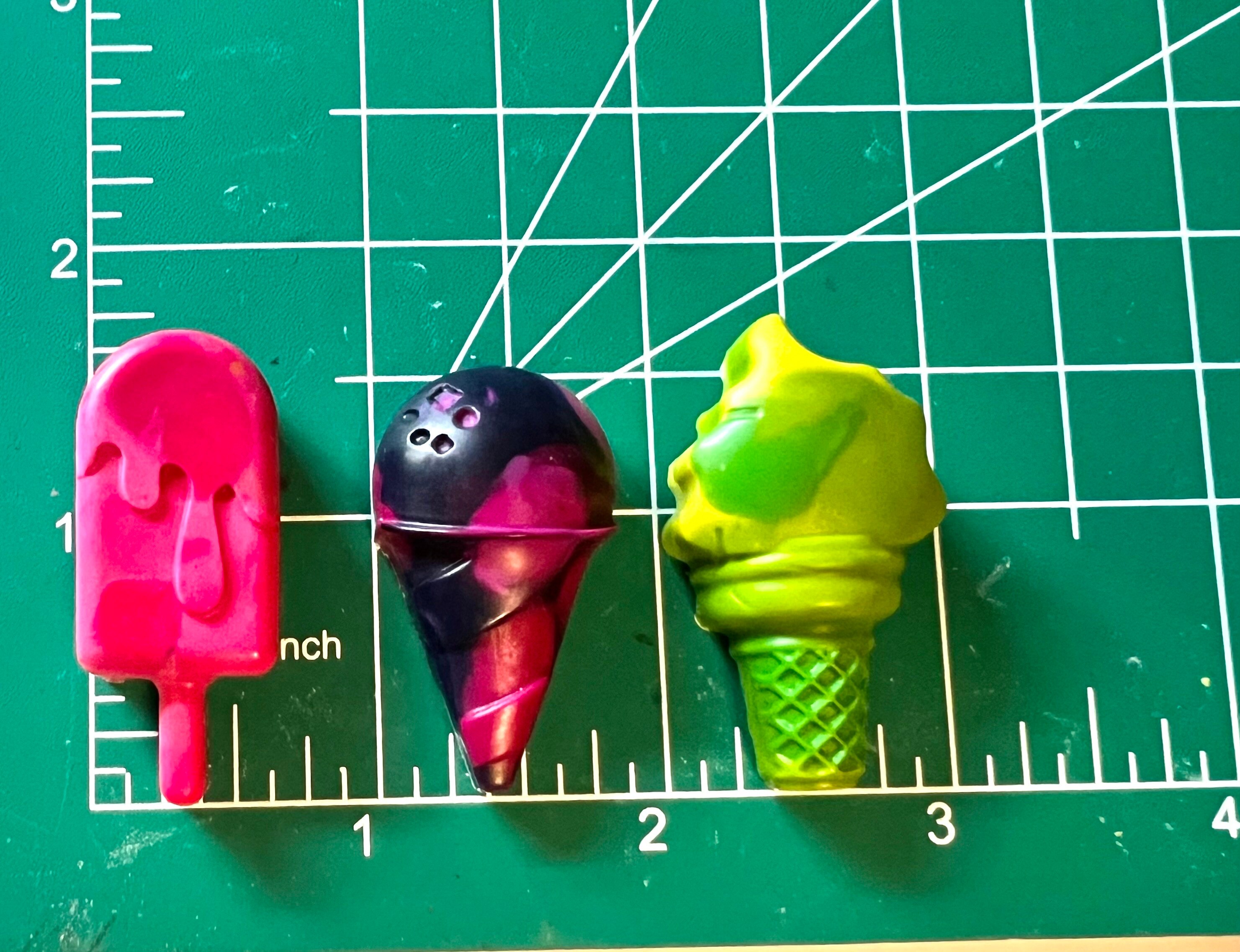 Ice Cream Cone Crayons Ice Cream Crayons Party Favor Bags Etsy