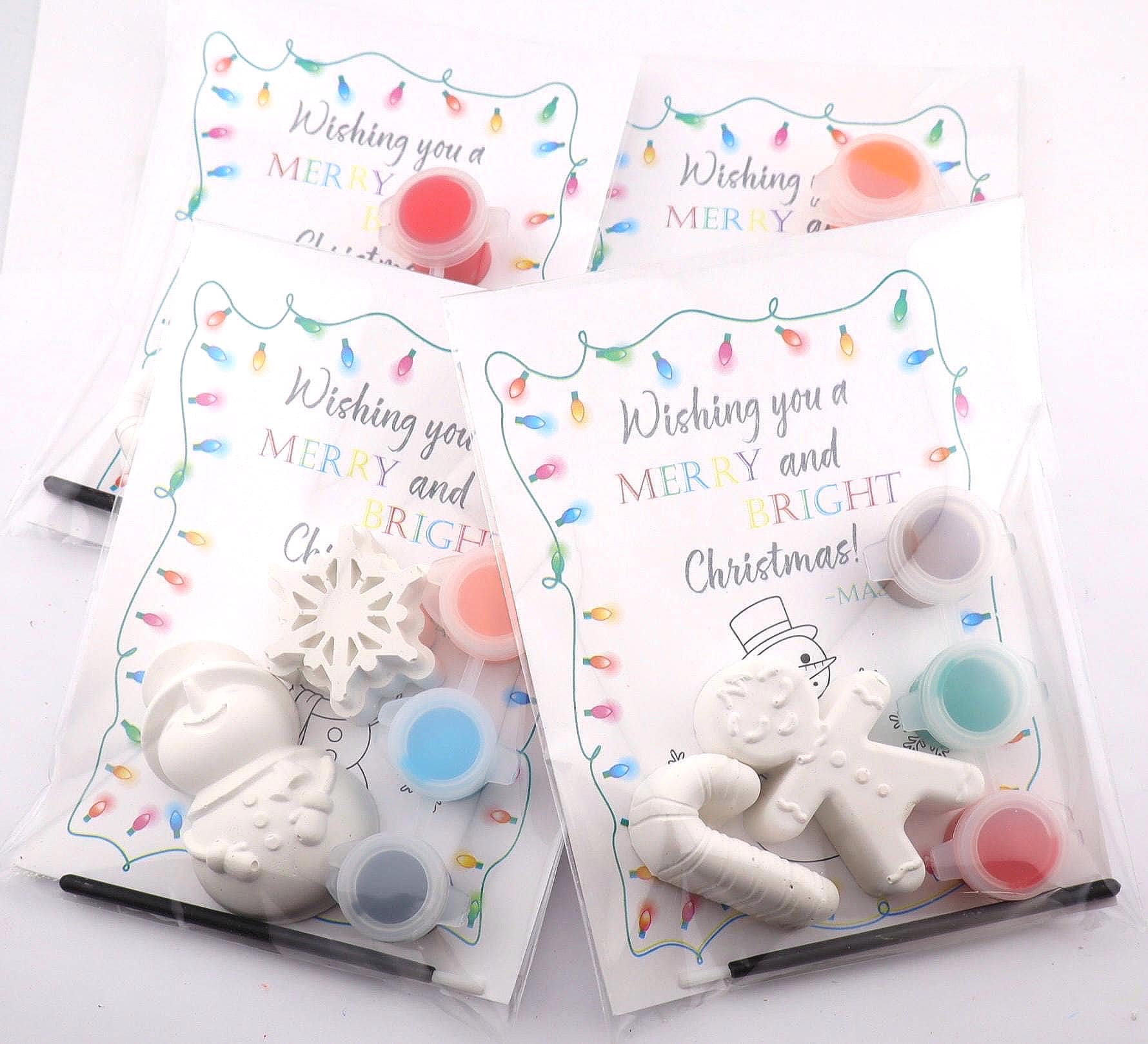 42 Discover Joy with These Easy and Fun Christmas Crafts for Kids! 23 Christmas Party Favors for Kids - DIY Plaster snowman and…