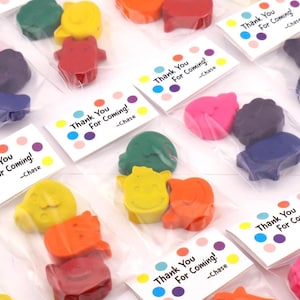 Farm Animal Crayons – Barnyard Birthday Party Favors – Farm Party Favor Bags – Farm-Themed Birthday Gifts