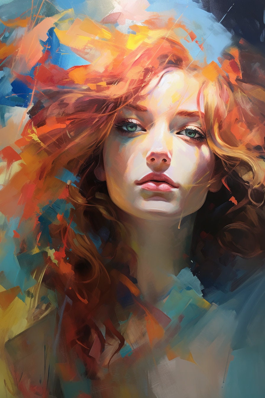 Commission Painting Portrait From Photo, Сustom Gift Oil Portrait on