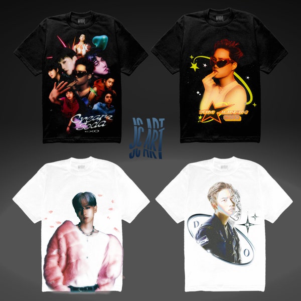 T-shirt design,EXO png design, For Dtg, dtf printing 300 dpi
