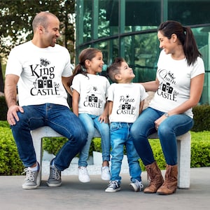 King, Queen, Prince, & Princes Family Shirts | Fun Matching Family Outfits