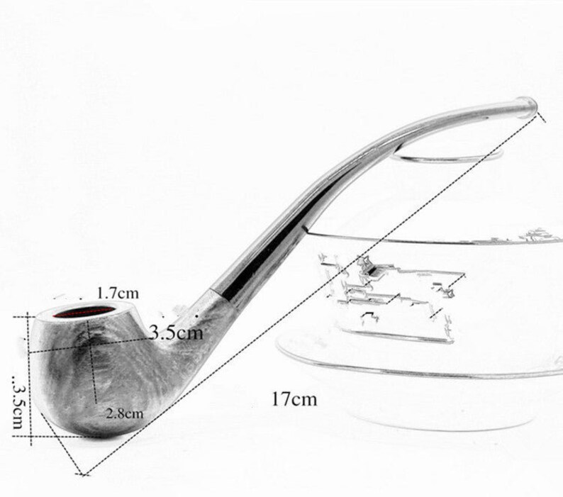 Long Neck Vintage Smoking Pipe, 2024 Gift, Wooden Pipe, Ornate Pipe, Old Fashioned Smoking Pipe