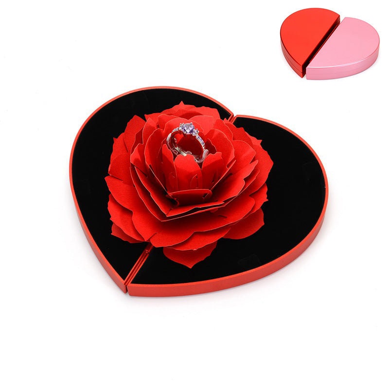 Rose ring deals box price