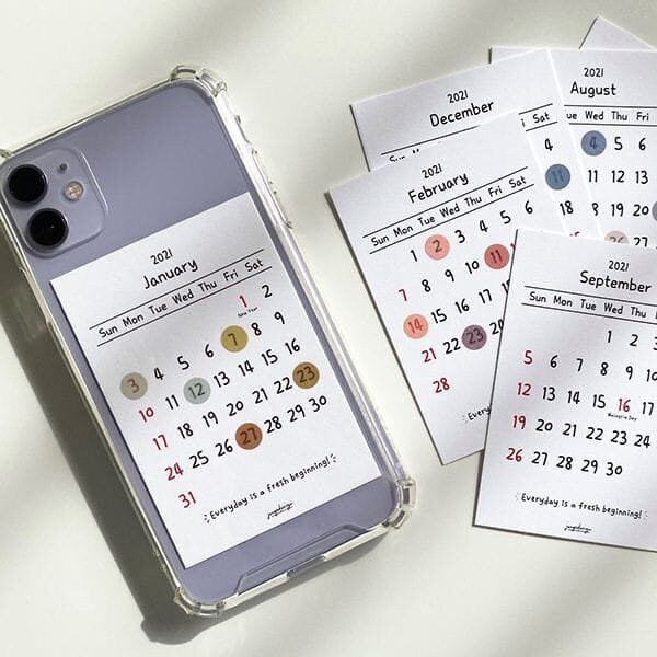 2024 Mini Calender Etsy
