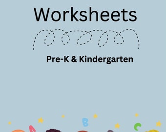 Beginner Tracing Worksheet Bundle