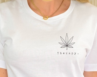 Marijuana-tröja, present till stoner, marijuana-present, stoner, stoner-presenter, stonerflicka, stoner-tröja, stoner-tröja, marijuana-terapi-tröja